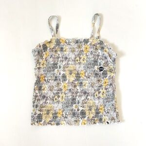 Abercrombie Kids Flower Pint Elastic Top Size 11/12
